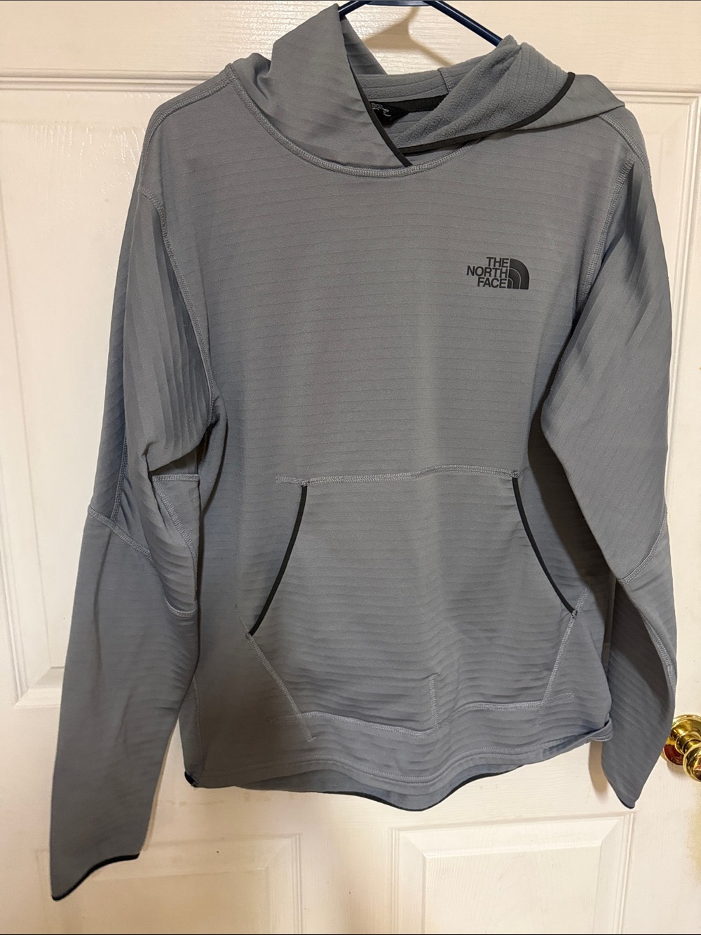 The North Face Men’s Light Gray Crewneck Hoodie